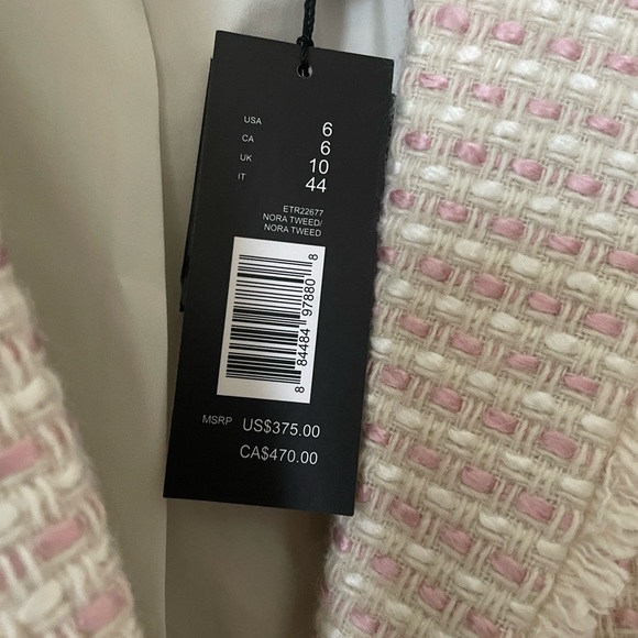 NEW Elie Tahari Tweed Blazer - Picture 5 of 10